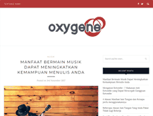 Tablet Screenshot of oxygene8.com